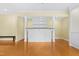 Living room features a built-in bar area, perfect for entertaining guests at 104 San Sophia Dr, Chapel Hill, NC 27514