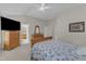 Spacious main bedroom leading into en-suite bathroom at 12227 Orchardgrass Ln, Raleigh, NC 27614