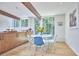 Light filled dining area with hardwood floors, bright natural light and modern decor at 19 Learned Pl, Durham, NC 27705