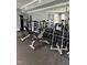 View of the gym, complete with weightlifting equipment and machines in modern setting at 214 Ashdown Forest Ln, Cary, NC 27519