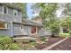 The home features a backyard with deck, patio, and garden at 2334 Dawn Trl, Durham, NC 27712