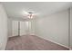 Bedroom featuring recessed lighting, neutral walls, carpet flooring, and a closet at 2920 Barrymore St # 106, Raleigh, NC 27603