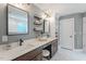 Bathroom featuring a double vanity and stylish fixtures at 3 White Ash Dr, Durham, NC 27712