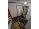 Bright entryway with tiled floors, stairs, and glass front door at 3300 Barnsley Ln, Raleigh, NC 27604