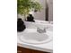 Close-up of bathroom sink with stylish decor and bright vanity at 407 Gooseneck Dr # B1, Cary, NC 27513