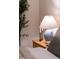 Serene bedroom detail with stylish lamp and bedside decor at 407 Gooseneck Dr # B1, Cary, NC 27513