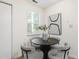 Dining room with modern decor at 407 Gooseneck Dr # B1, Cary, NC 27513