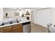 Open kitchen design flows into living space at 407 Gooseneck Dr # B1, Cary, NC 27513