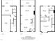 Detailed floor plan showcasing the layout of the home, including room dimensions and features at 4124 Sykes St, Cary, NC 27519
