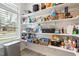 Walk-in pantry features custom shelving to maximize storage and organization at 428 Crayton Oak Dr, Cary, NC 27519