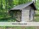 Historic tobacco shed evokes a rustic, rural charm at 4720 Rivermont Rd, Durham, NC 27712