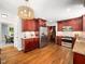 Spacious kitchen with granite countertops and stainless steel appliances at 4909 Brookhaven Dr, Raleigh, NC 27612