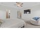 Main bedroom featuring neutral colors, tray ceilings and a TV at 509 Rain Drizzle Ct, Wake Forest, NC 27587