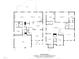 Detailed floor plan showcasing the layout of the two-story home, including room dimensions at 705 Harkness Cir, Durham, NC 27705