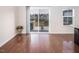 Backyard space with a wooden deck overlooking the surrounding neighborhood at 732 Suffield Way, Cary, NC 27519