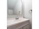 Bathroom with a white countertop and mirror at 7646 Winners Edge St, Raleigh, NC 27617