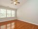 Bedroom with vaulted ceilings and lots of natural light at 7646 Winners Edge St, Raleigh, NC 27617