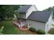 Aerial view of a home with the backyard at 9020 Branch Creek Way, Apex, NC 27539