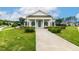Attractive community clubhouse with well-maintained grounds, ideal for community events and gatherings at 100 Emory Bluffs Dr, Holly Springs, NC 27540