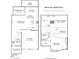 Detailed floor plan showcasing the layout of the home at 100 Emory Bluffs Dr, Holly Springs, NC 27540