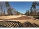 Beautiful golf course landscape with manicured grounds and blue skies at 100 Emory Bluffs Dr, Holly Springs, NC 27540