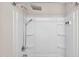 Modern bathroom with a white shower-tub combo at 1004 Summer Mist Ln, Durham, NC 27704