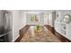 Spacious kitchen with granite countertops, stainless steel appliances, and abundant natural light at 1004 Summer Mist Ln, Durham, NC 27704