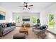 Well-decorated living room with stylish furniture and a serene ambiance, perfect for relaxation at 107 Altair Ln, Sanford, NC 27330