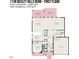 First floor floorplan featuring an open kitchen, dining, and living room and a 2-car garage at 1138 Bexley Hills Bnd, Apex, NC 27502