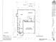 First floor plan showing the living room, kitchen, breakfast nook, foyer, and 2 car garage layout at 161 Rollins Acres Ln, Lillington, NC 27546
