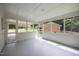 Spacious screened porch overlooking the yard, ideal for enjoying the outdoors at 1713 Elder Ct, Burlington, NC 27215