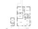 Detailed floor plan showcasing the layout of the home, including bedrooms, bathrooms, kitchen, and living areas at 2322 Stroller Ave, Durham, NC 27705