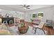 Inviting living room featuring hardwood floors and lots of natural light at 2322 Stroller Ave, Durham, NC 27705