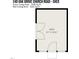 Floor plan of the shed showing dimensions and layout of the space at 240 Oak Grove Church Rd, Youngsville, NC 27596