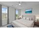 This bedroom boasts plenty of natural light and a cozy, welcoming atmosphere at 2539 Kasota Ln, Raleigh, NC 27610