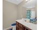 Neutral toned bathroom with sink, toilet, and shower/tub combo at 326 Hope Valley Rd, Knightdale, NC 27545