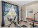 Bright workout room with exercise equipment, a large window, and natural light at 326 Hope Valley Rd, Knightdale, NC 27545