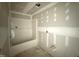 Unfinished bathroom featuring a bathtub and shower combo awaiting your personalized design touches at 37 Chloe Ct, Selma, NC 27576