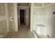 Unfinished bathroom, featuring a walk-in shower, ready for customization and fixtures at 37 Chloe Ct, Selma, NC 27576