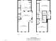Detailed floor plan showing spacious layout, including living room, kitchen, bedrooms and bathrooms at 4413 Sugarbend Way, Raleigh, NC 27606