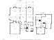 Detailed floor plan layout of the home's first and second floors at 4619 Regency Dr, Durham, NC 27713