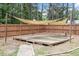 Backyard deck and shade in large fenced yard at 4709 Tyne Dr, Durham, NC 27703