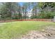 Large, fenced backyard ideal for recreation and outdoor activities at 4709 Tyne Dr, Durham, NC 27703