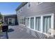 The back deck features sliding glass doors and ample space for relaxation and entertaining at 5013 Wheatridge Dr, Fuquay Varina, NC 27526
