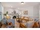 Comfortable living room with fireplace, area rug, and plentiful seating for guests and Gathering at 5205 Coffeetree Dr, Raleigh, NC 27613