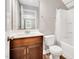 Functional bathroom with a vanity, toilet, and shower at 5637 Garnet Meadow Rd, Knightdale, NC 27545