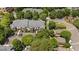 Aerial view of the community, showcasing the well-maintained landscaping and ample parking at 800 Savannah Ridge Rd # 109, Holly Springs, NC 27540