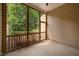Spacious screened porch for relaxing or entertaining at 1016 Kingston Grove Dr, Cary, NC 27519