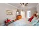 Spacious main bedroom suite, dresser, seating area, and king-size bed at 10310 Sablewood Dr # 115, Raleigh, NC 27617