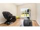 Bright bonus room featuring workout equipment at 1108 Forest Willow Ln, Morrisville, NC 27560